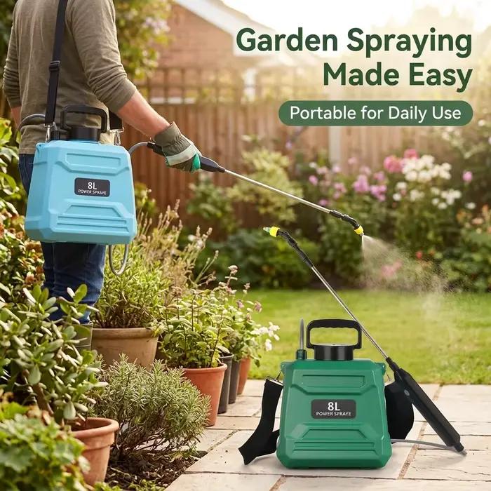 Pulvérisateur Électrique Portable pour Agriculture Arrosage Jardin Machine à Brume Pesticides Haut de Gamme Pour Femmes Occasions Spéciales