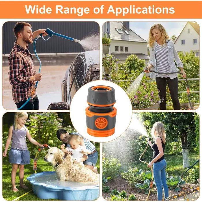 Ensemble de connecteurs rapides pour tuyau d'arrosage de jardin