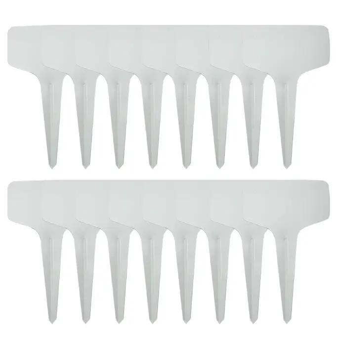 100 pièces marqueurs d'étiquettes de plantes de Type T étanche PVC plantes de jardin Classification