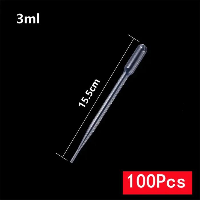 Pipette en plastique transparent pour plantation de jardin avec échelle claire, résistance à la corrosion et forte aspiration, kit d'arrosage pour plantules, serre et fertilisation liquide, disponible en plusieurs couleurs et tailles
