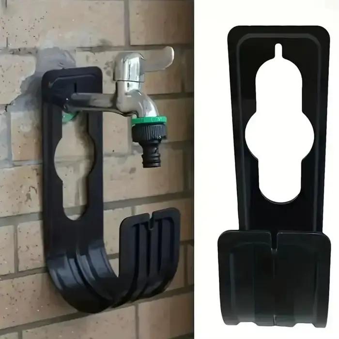 Support mural durable pour tuyau d'arrosage