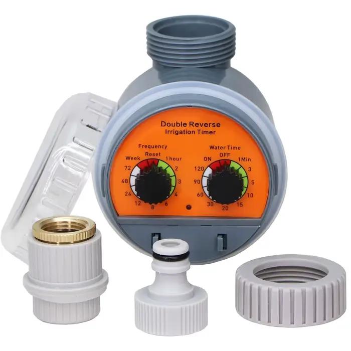 Minuterie électronique MUCIAKIE Valve à Bille pour Système d'Arrosage Goutte à Goutte Minuterie d'Eau de Jardin Contrôleur Électronique Maison Extérieur Étanche Occasions Spéciales