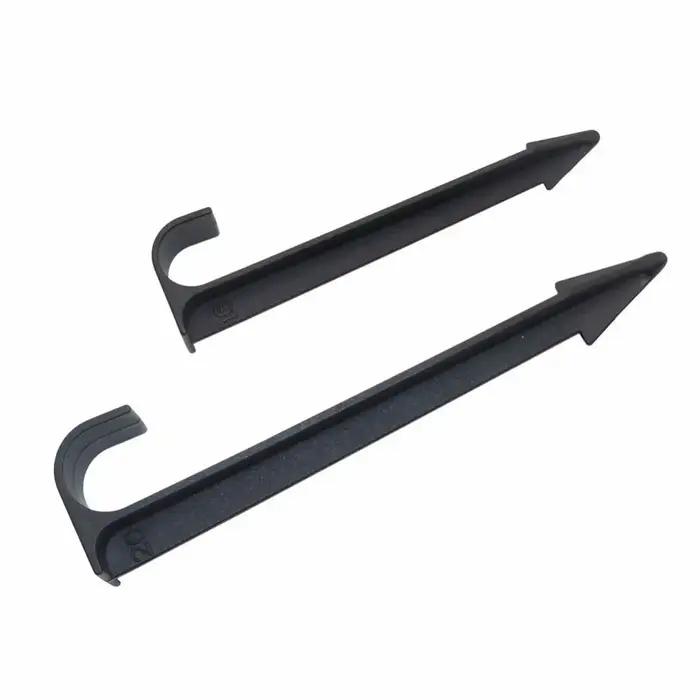 Tuyau en PE noir de type C, support de tuyau, prise de jardinage, nouveau, 16mm, 20mm, lot de 10 piè