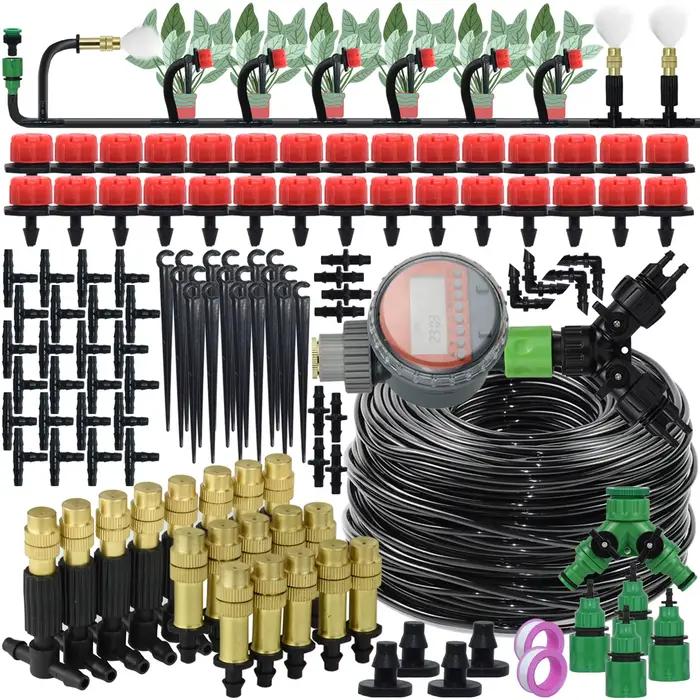 Sprycle 5M-50M système d'arrosage automatique Kit jardin Micro contrôleur d'irrigation goutte