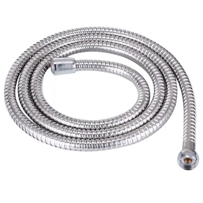 Tuyau de plomberie flexible en acier inoxydable, tube de pomme de douche, tuyau de salle de bains flexible 1-3m, accessoire de bain moderne pour salle de bains élégante et durable