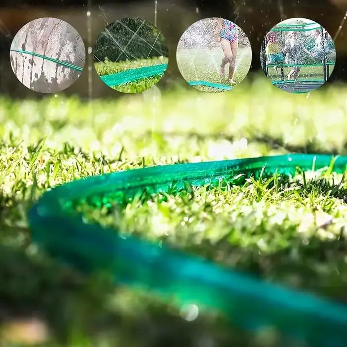 Tuyau d'arrosage en caoutchouc avec système d'irrigation goutte à goutte pour jardin et potager occasions spéciales