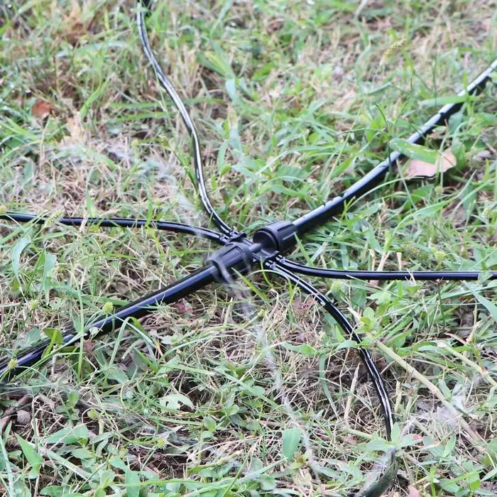 Tuyau d'arrosage goutte-à-goutte avec connecteur rapide