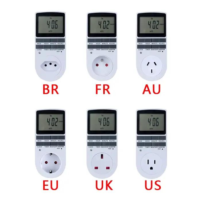 Minuterie numérique électronique cyclique 24 heures