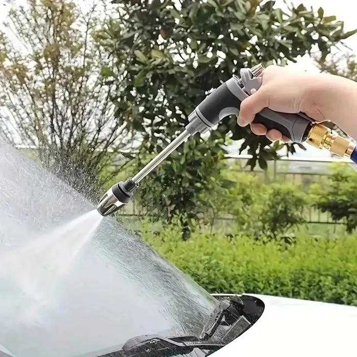 Tuyau d'arrosage extensible flexible de haute qualité avec pistolet pulvérisateur