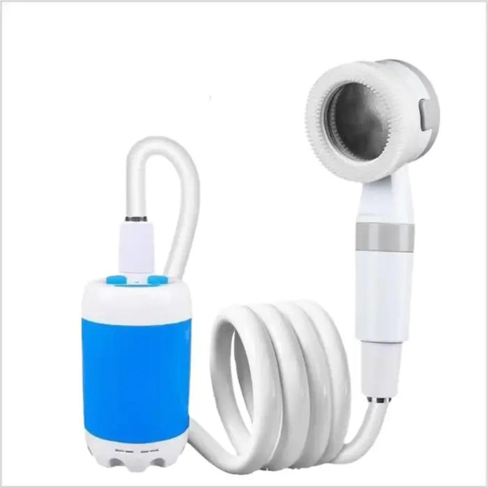 Pulvérisateur d'eau Compact portatif Rechargeable de douche extérieure pour l'arrosage de fleurs de lavage de voiture et le bain Camping randonnée