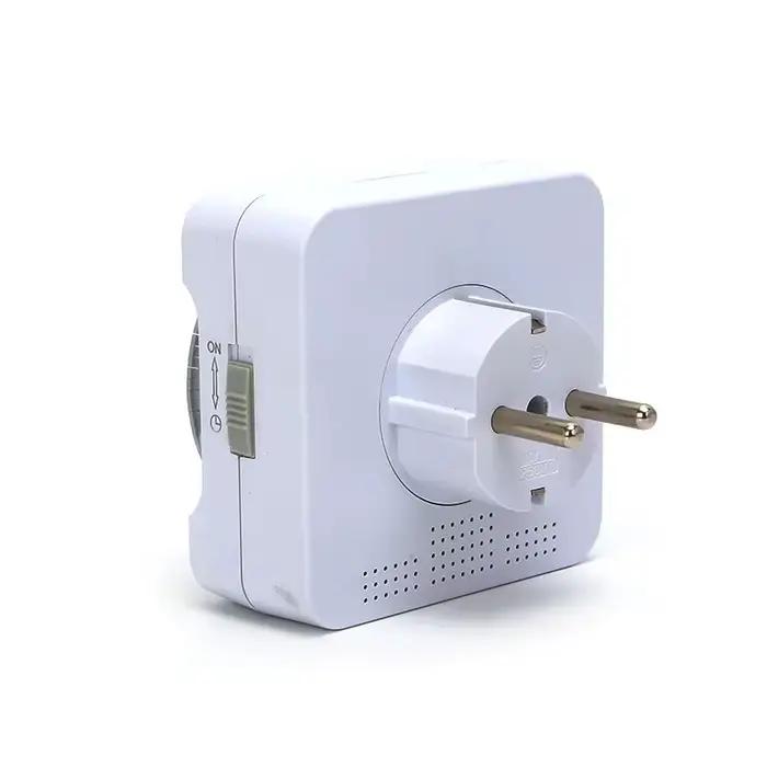 Prise de minuterie mécanique 15min-24h interrupteur intelligent pour appareils ménagers mise hors tension automatique intérieure cycle lumineux à offrir occasions spéciales