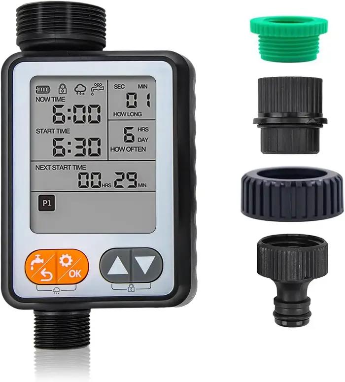 Minuterie numérique pour tuyau d'eau