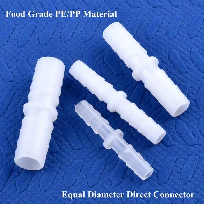 5 à 200 pièces, 4 à 14 mm, raccords directs en plastique de qualité alimentaire, connecteurs de pomp