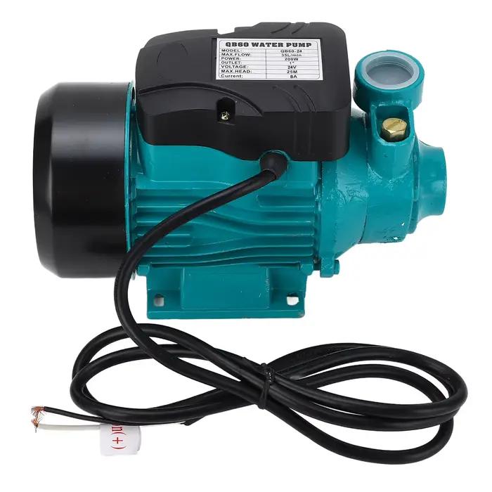 Pompe solaire pompe solaire 200W 3200 tr/min 35LPM grande pompe auto-amorçante à levage élevé de 25m pompe auto-amorçante