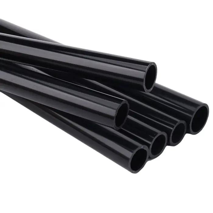 Tuyau d'eau d'irrigation de jardin en PVC noir de 50cm de Long