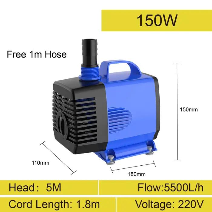 Mini Pompe à Eau 220V pour Perceuse Submersible Usage Domestique 35W à 150W Haute Efficacité Portable Installation Facile