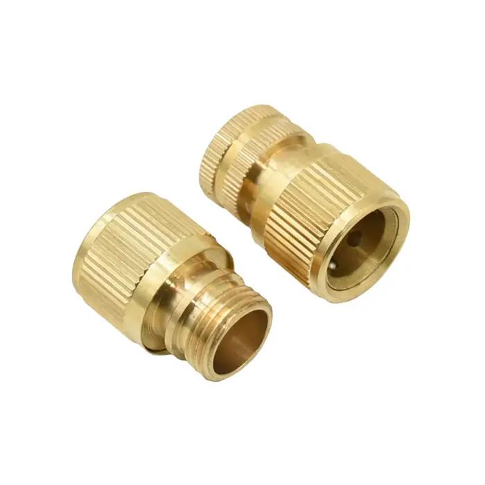 Connecteur rapide de odorà eau de jardin, filetage en laiton 1/2 3/4 ", connecteur de lave-linge de