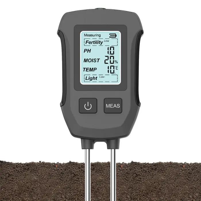 Détecteur de sol multifonctionnel 5-en-1 pour tester l'humidité