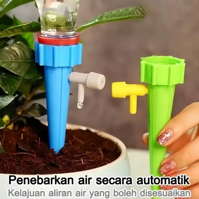 Lot de 10 têtes d'irrigation automatiques réglables pour bouteille d'eau