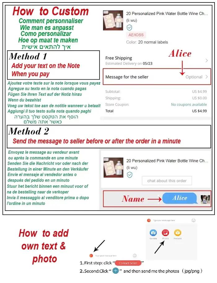 Lien de Réexpédition d'Article, Livraison Express