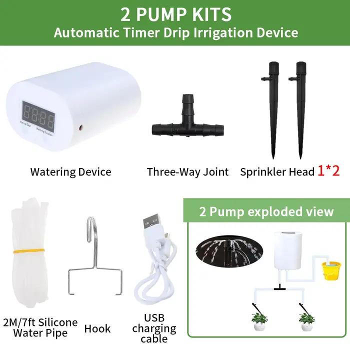 Pompe d'arrosage automatique pour plantes et fleurs