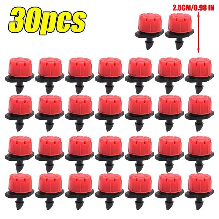 120/30PCS Buse d'irrigation goutte-à-goutte automatique, mini-pulvérisateur réglable pour tuyau d'ar