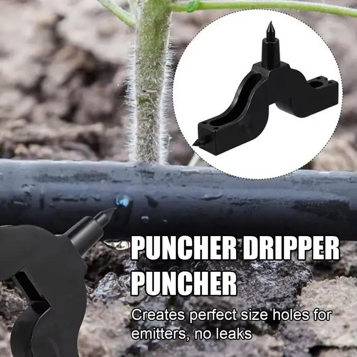 Outils de perforation de tuyaux d'eau 3mm 4mm pour installation d'irrigation goutte-à-goutte et micro-asperseurs en PE et capillaires robustes pour jardiniers amateurs et experts