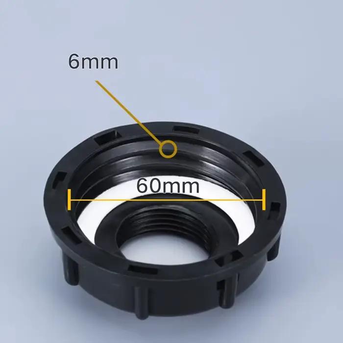 Adaptateur de réservoir IBC à filetage 1/2'', 3/4'', 1'', 2 pouces, connecteur de robinet en plastiq