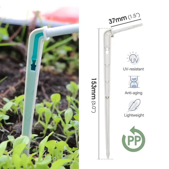 Kit d'irrigation goutte-à-goutte compte-gouttes compensant 20M 2/4/8L