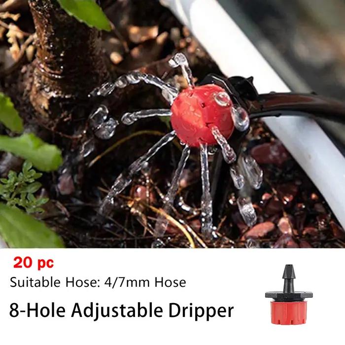 Kit de Système d'Irrigation Goutte à Goutte Réglable