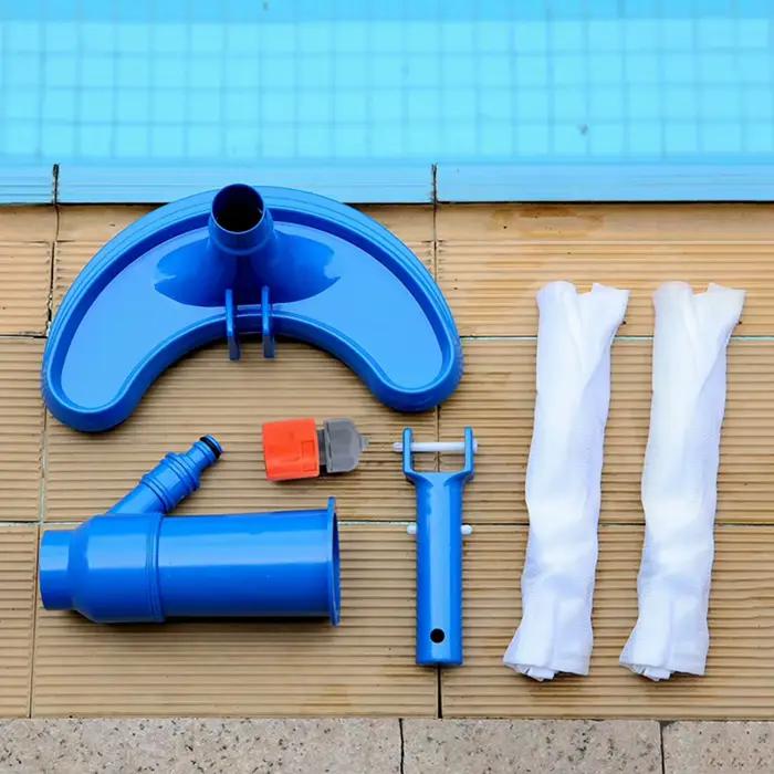 Aspirateur professionnel pour piscine avec brosse, ensemble d'outils de nettoyage et de stérilisatio