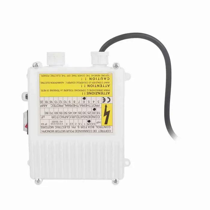 Boîte de commande de pompe pompe de puits profond pompe d'aspiration domestique Submersible contrôle