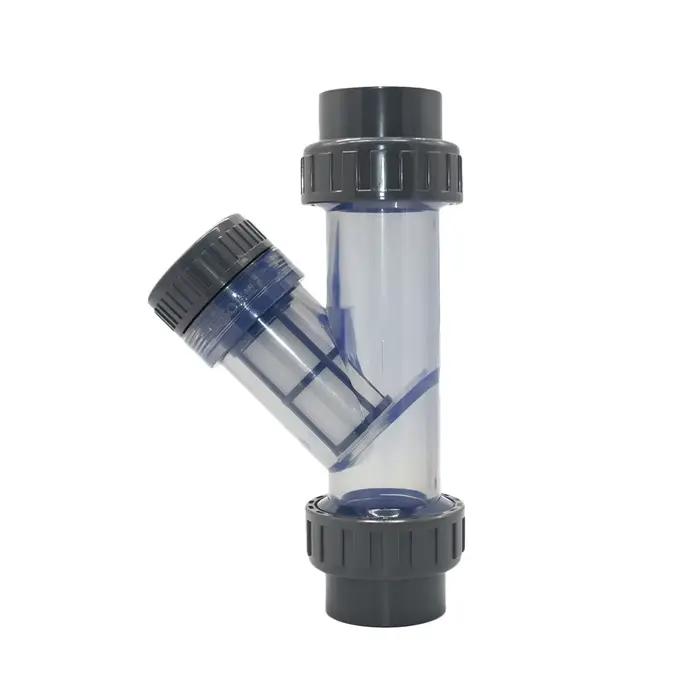 Filtre à eau pour jardin de ferme, 20/25/32/40/50/63mm, filtre d'irrigation, Tube en plastique Trans