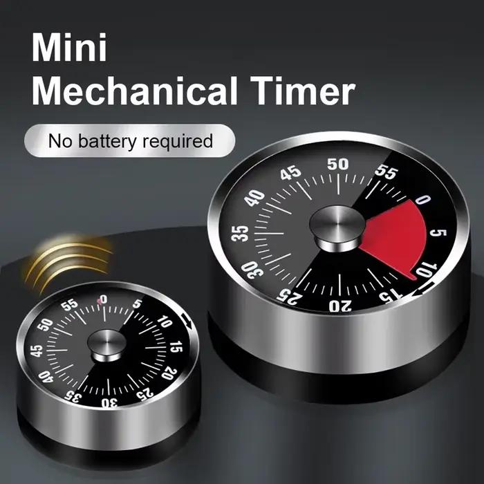 Minuterie numérique en alliage d'aluminium minuterie de cuisine timer électronique minuterie de comptage à rebours minuterie de réveil gadget d'accessoire de cuisine pour maison et jardin occasions spéciales