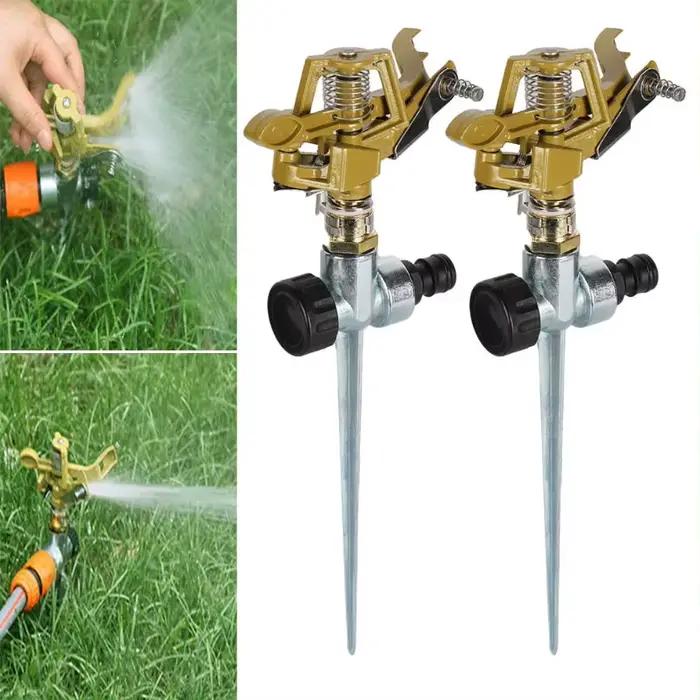 Arroseur de jardin 360 ° Système d'irrigation rotatif automatique pour l'agriculture