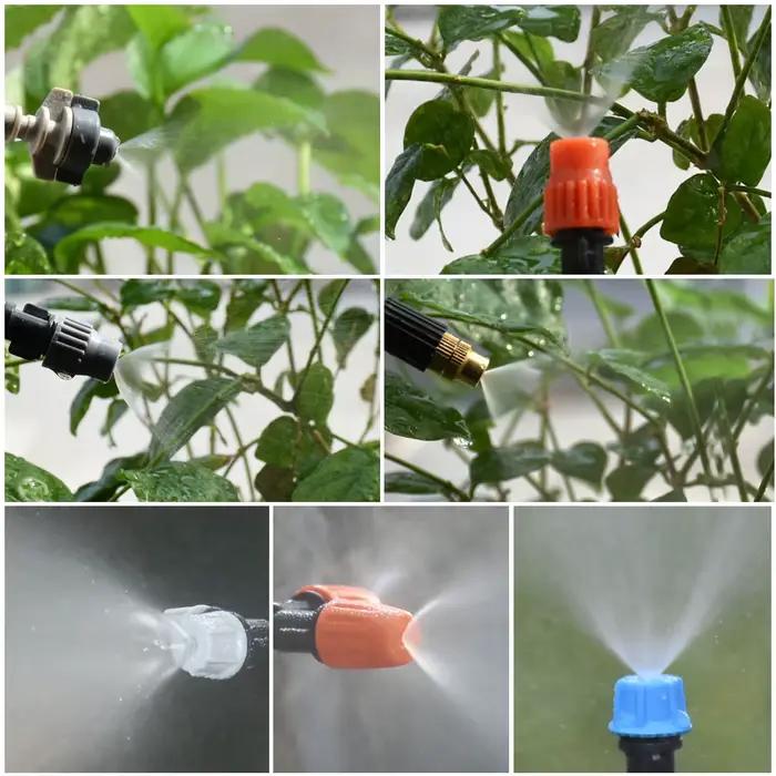 Buse de brumisation de 1/4 pouces, goutteur, pulvérisateur d'arrosage, système d'irrigation de jardi
