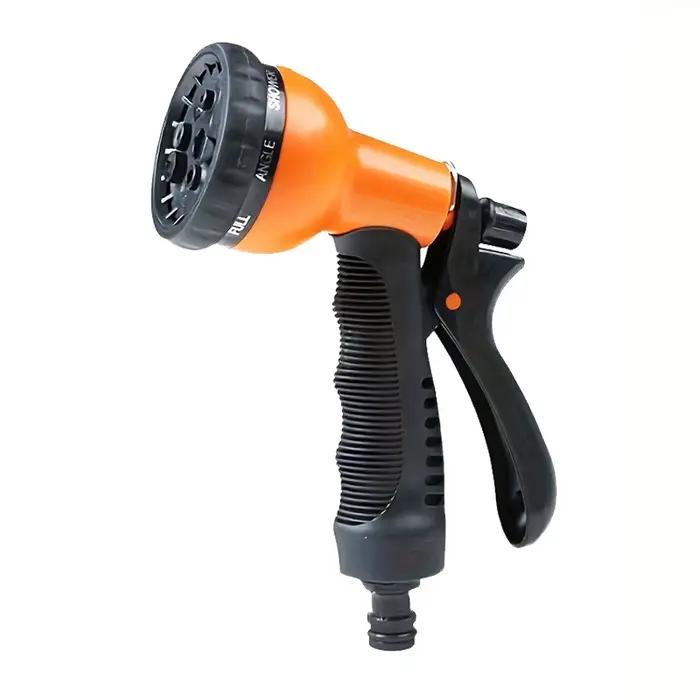 Pistolet à eau de jardin avec 8 types de buses, connecteur à connexion rapide, pistolet à eau réglab