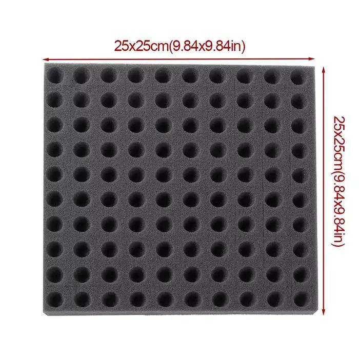 Éponge de semis hydroponique noire sans sol, clonage de pots de jardin, collier de pépinière, semis,