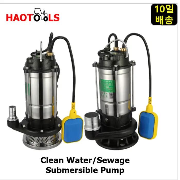 Pompe Submersible de Type flotteur en acier inoxydable, eaux usées sous-marines de jardin agricole,