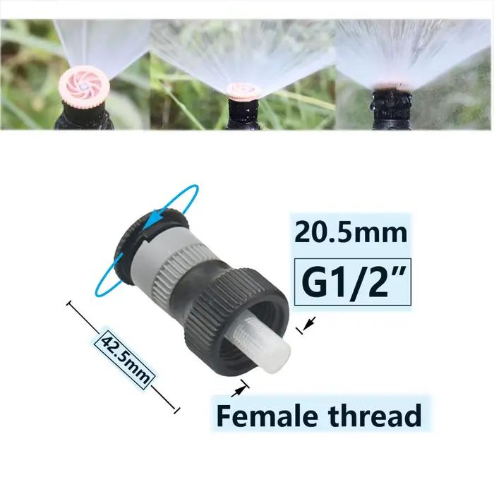 Arroseur de jardin 360 ° Système d'arrosage à Rotation automatique