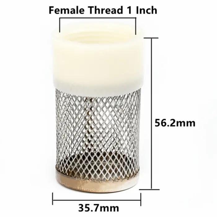 Filtre à fil femelle en acier inoxydable