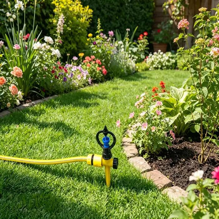 Arrosage de jardin, arroseur rotatif à filetage interne de 1/2 pouce