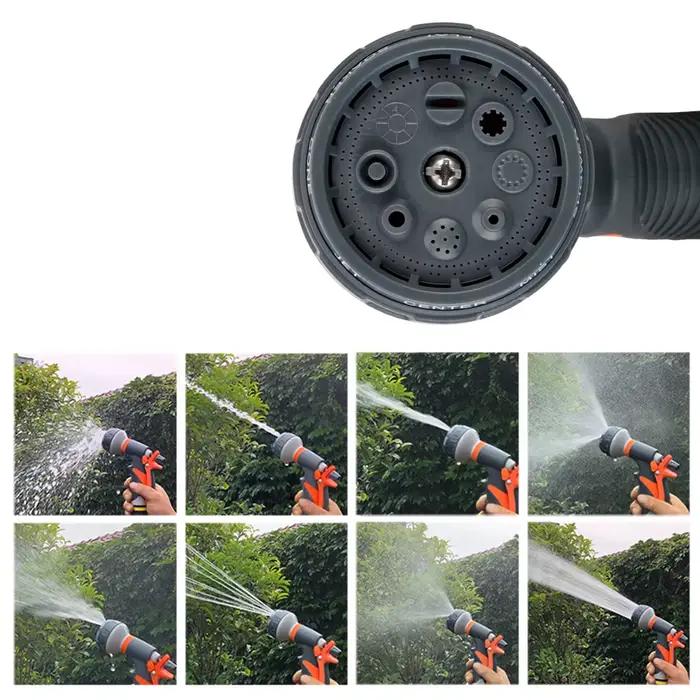 Arrosage par pulvérisation de pelouse, 8 Modes de pulvérisation, outils de jardin pour le lavage du