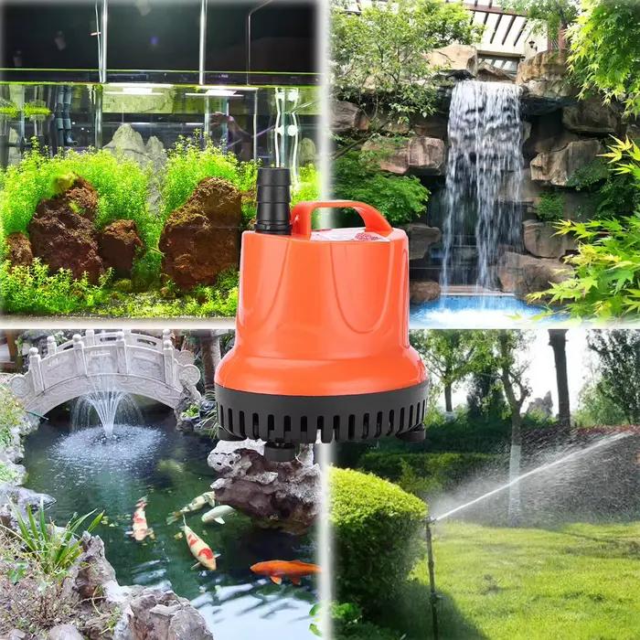 Pompe Submersible Multifonctionnelle Silencieuse Adaptée Aux Aquariums Fontaines De Jardin Et Petites Pompes A Eau Occasions Spéciales