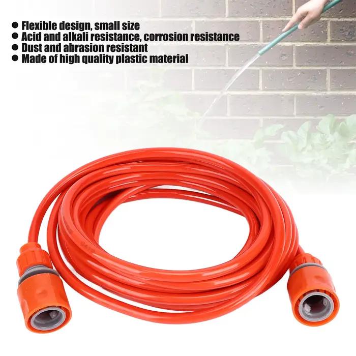 Tuyau d'arrosage court et souple en plastique hautes performances pour jardinage arrosage lavage de voitures nettoyage polyvalent résistant à l'usure et au gel pour toutes les saisons occasions spéciales