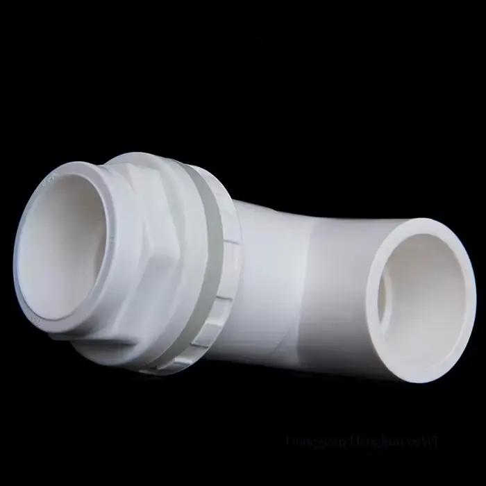 Aquarium PVC 90 ° Adaptateur coudé à filetage mâle femelle 20/25/32mm pour tuyau de débordement de
