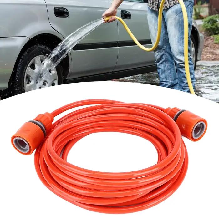 Tuyau d'arrosage court et souple en plastique hautes performances pour jardinage arrosage lavage de voitures nettoyage polyvalent résistant à l'usure et au gel pour toutes les saisons occasions spéciales