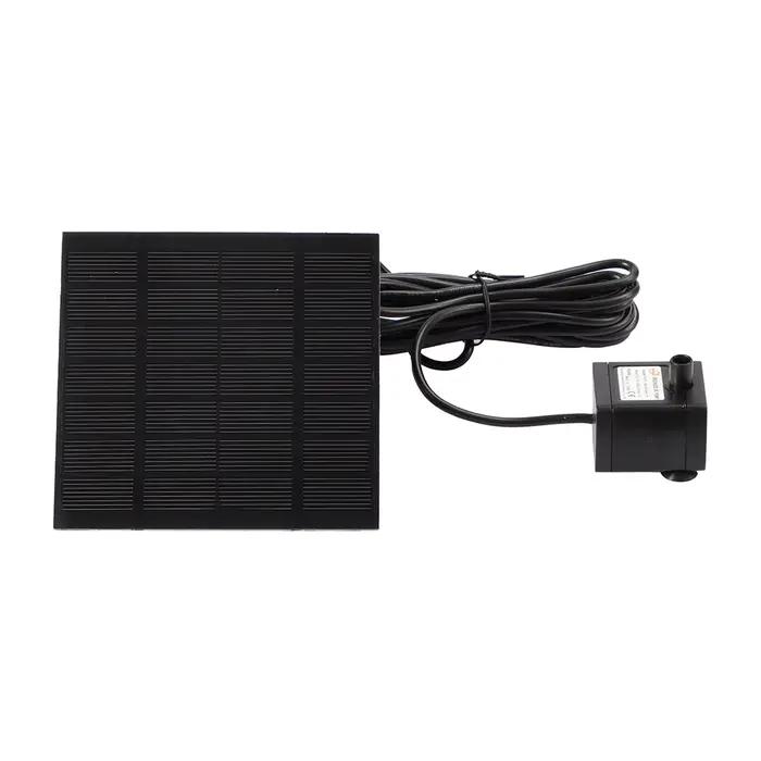 Pompe solaire d'étang à eau multifonctionnelle avec 6 buses