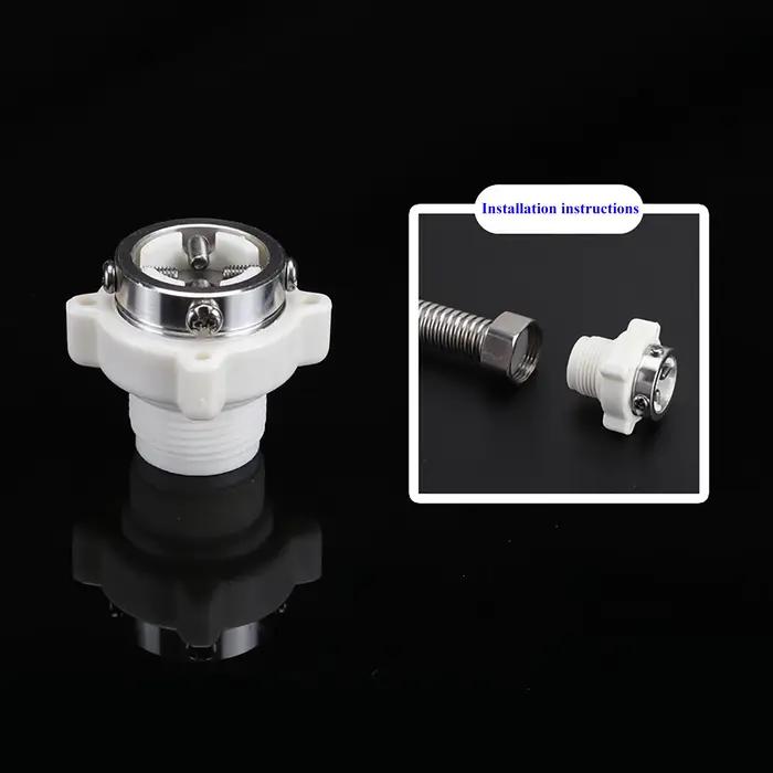 Connecteur de tuyau 3/4" pour jardin irrigation adaptateur de robinet alliage plastique polyvalent pour machine à laver voiture salle de bain
