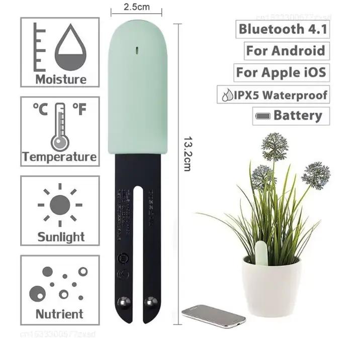 Moniteur numérique Mi Flora, version internationale, pour le soin des plantes, testeur intelligent de l'eau du sol et de l'éclairage, capteur pour plantes de jardin